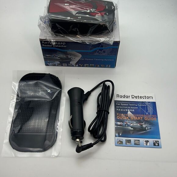 Lorvint Radar Detector for Cars with Voice Prompt Speed, Vehicle Speed Alarm Sys - Picture 1 of 4